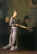 Thomas Eakins The Pathetic Song Spain oil painting artist